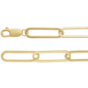 14K Gold Bold Paperclip Chain Bracelet — supplier product view