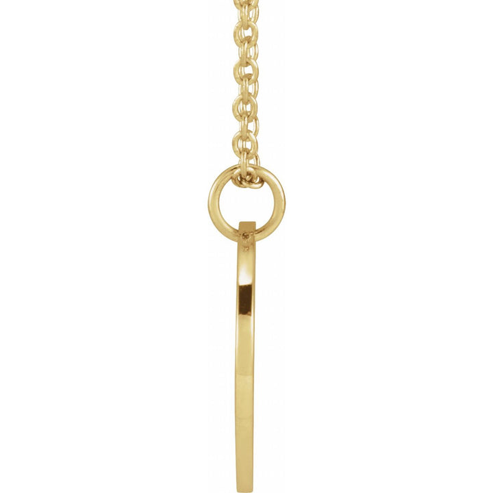 14K Gold November Birth Flower Necklace — supplier product view