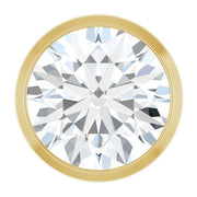 14K Gold Lab-Grown Diamond Slide Pendant — supplier product view