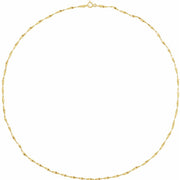 14K Gold Twisted Herringbone Bracelet — supplier product view