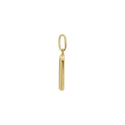 14K Gold Natural Diamond Heart Pendant — supplier product view