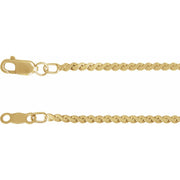 14K Gold Serpentine Chain Bracelet — supplier product view