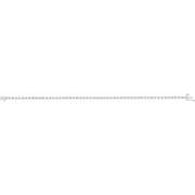 14K White Gold Lab-Grown Diamond Line Bracelet — supplier product view