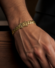Miami Cuban bracelet on a man's wrist