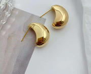 18K Tear Drop Earrings - De Oro Jewelry