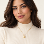 DO-FINE-059 14K — AI styling illustration; approximate scale, see product measurements; styling chain not included