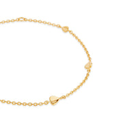 Fine Heart Bracelet - De Oro Jewelry