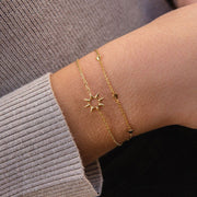 Fine Heart Bracelet - De Oro Jewelry