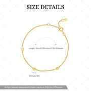 Fine Heart Bracelet - De Oro Jewelry