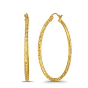 Fine Huggie Hoop Medium Earring - De Oro Jewelry