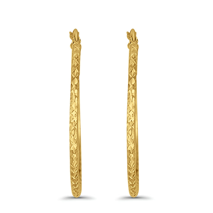 Fine Huggie Hoop Medium Earring - De Oro Jewelry