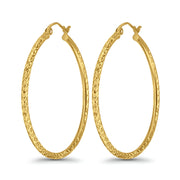 Fine Huggie Hoop Medium Earring - De Oro Jewelry