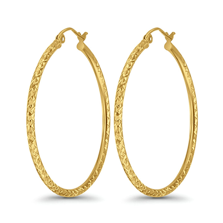 Fine Huggie Hoop Medium Earring - De Oro Jewelry